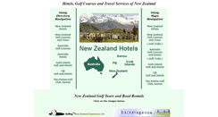Desktop Screenshot of nz-hotels.com